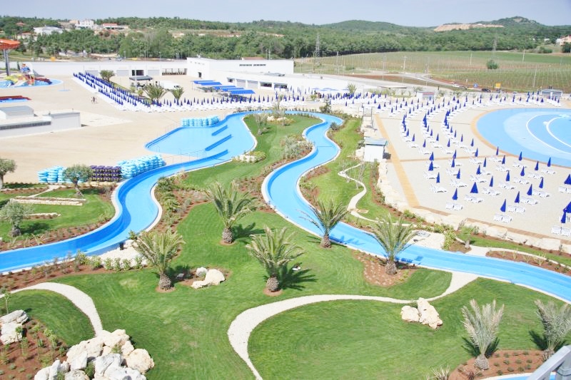 Projekt bazénových technologií pro aquapark Aquacolors Poreč v Chorvatsku realizoval CENTROPROJEKT
