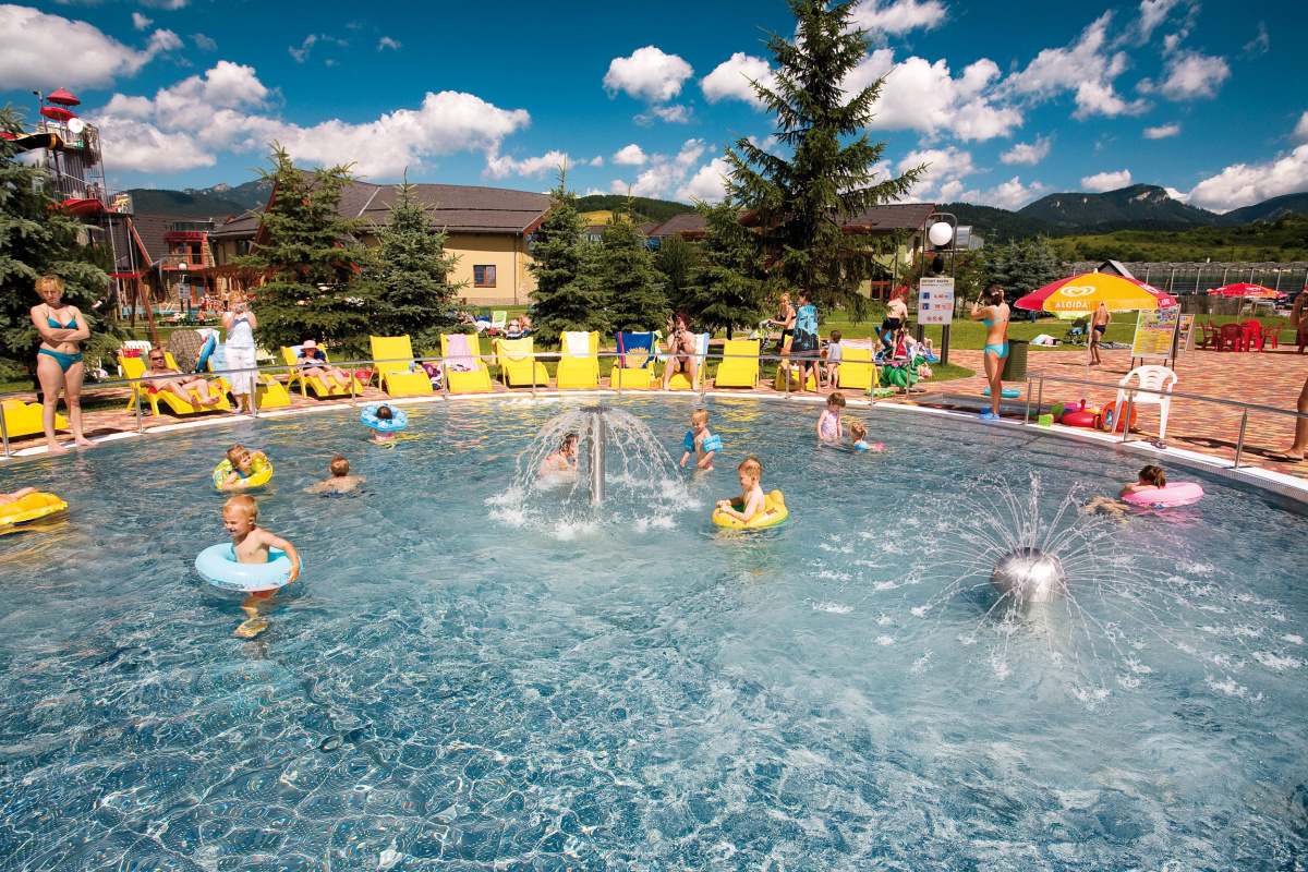 Bazénové technologie pro Gino Paradise v Bešeňové na Slovensku