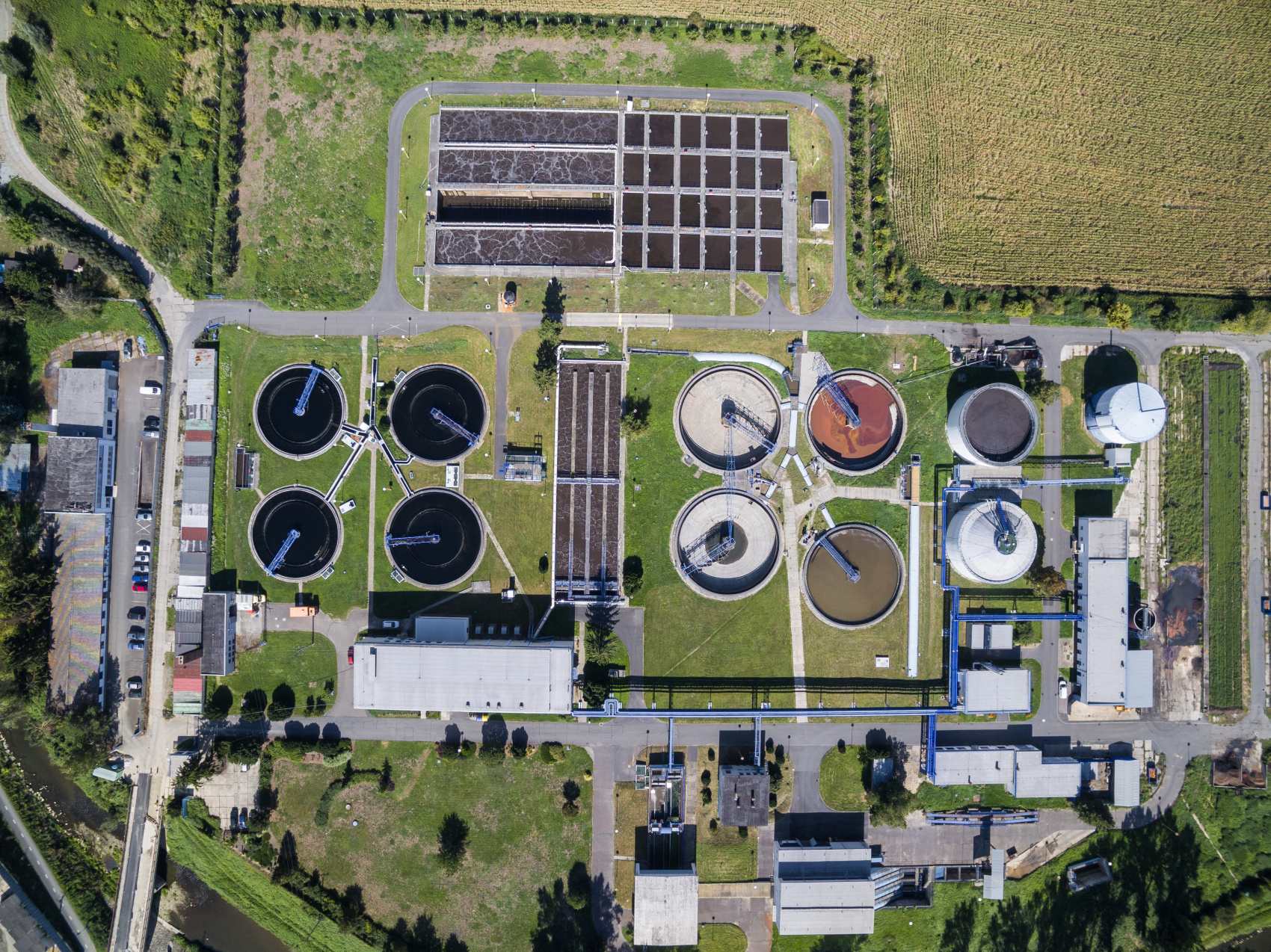 Rehabilitation and Extension of the Zlín-Malenovice Wastewater Treatment Plant