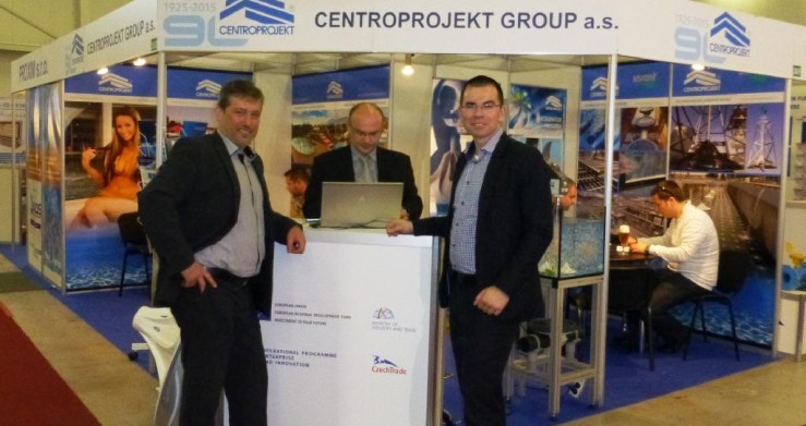 Mezinárodního stavebního veletrhu CONECO 2015 se zúčastnila také společnost CENTROPROJEKT GROUP