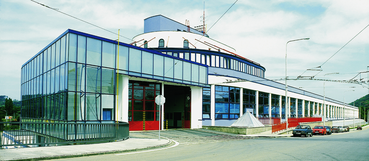 Trolleybus Depot in Brno