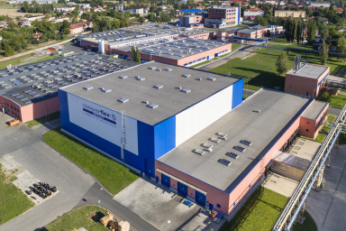 Pro společnost Semperflex Optimit připravil Centroprojekt stavbu vysokoregálové skladové haly