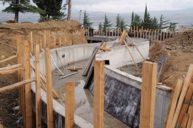 Výstavba aquaparku Tbilisi v Gruzii podle firmy CENTROPROJEKT pokračuje