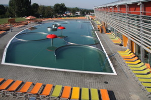 Projekt aquaparku Aqualand Moravia Pasohlávky připravila společnost CENTROPROJEKT