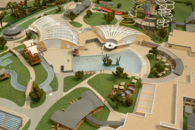 Centroprojekt projektoval aquapark v gruzínském Tbilisi, kde byl položen základní kámen