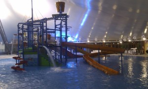 Slatnostní otevření aquaparku Thermalpark Bešeňová podle projektu firmy CENTROPROJEKT