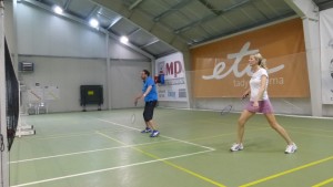 Badmintonový turnaj Opeřený míček pro zaměstnance CENTROPROJEKTu