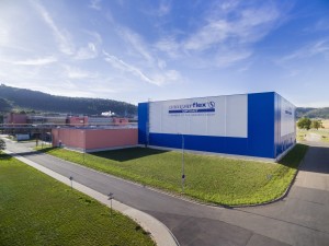 Pro společnost Semperflex Optimit připravil Centroprojekt stavbu vysokoregálové skladové haly