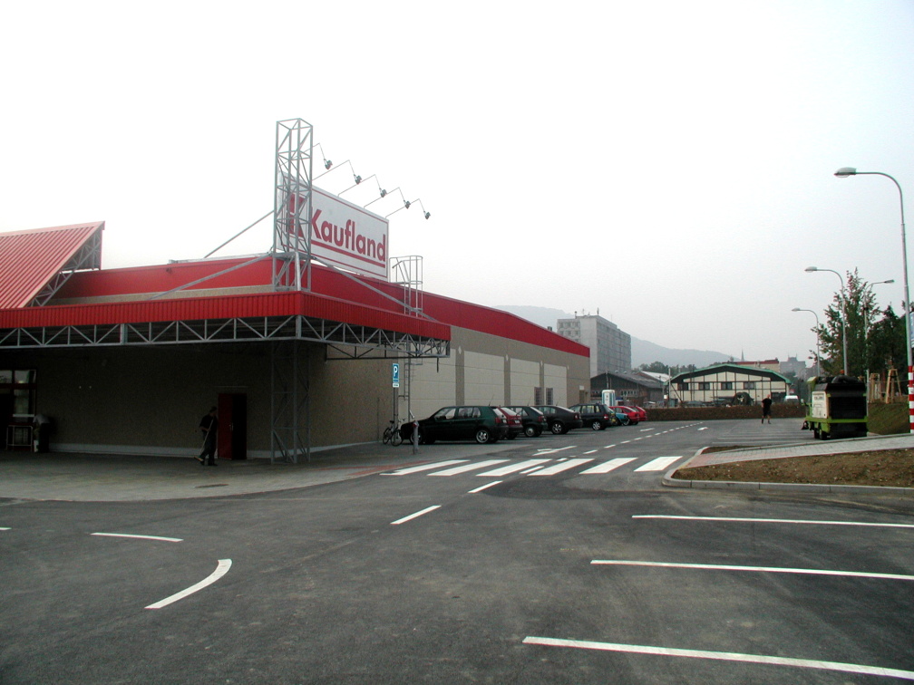Projekt hypermarketu Kaufland v Kopřivnici